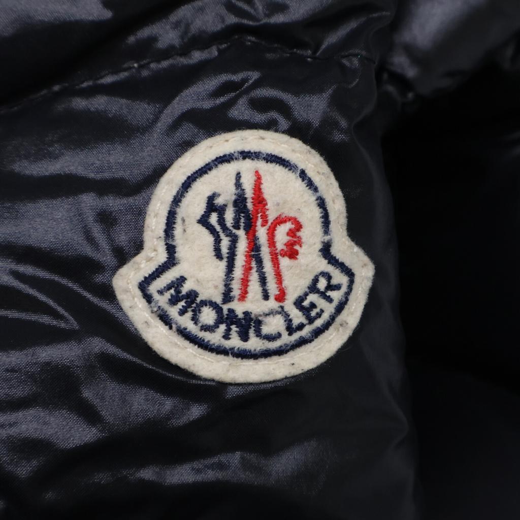 MONCLER FULMAR fur-lined down hoodie coat O blackUsed