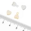 Copper Heart Charms Pendants DIY For Women Earring Making Supplies