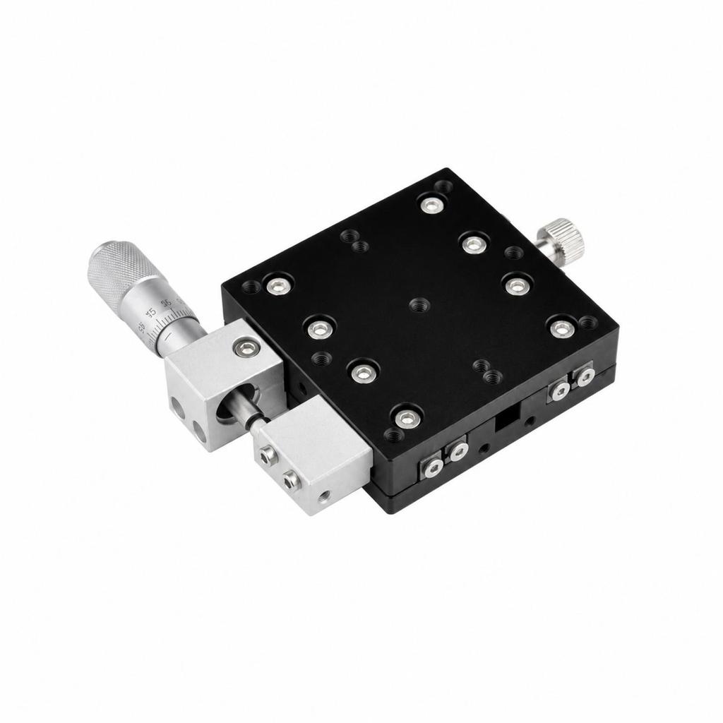 Compact Manual Sliding Stage Smooth Displacement Platform Long-Lasting