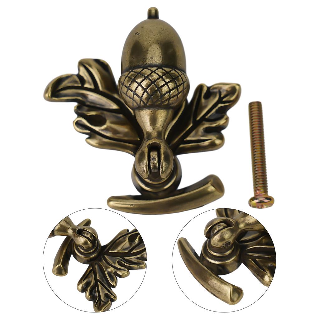 Handle Drawer Knob Zinc Alloy Note Red Bedside Cabinet