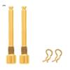 448C  Disc Brake Pads Fixing Screw Lightweight  Alloy Bolt MTB Bike Threaded Pin Insert Screw Bike Accessories