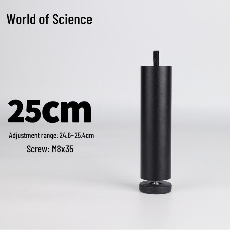 Adjustable Aluminum Alloy Furniture Legs for Cabinets, Sofas, Refrigerators, and Washing Machines