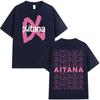 Summer Hot Sale Trendy Singer Aitana Ocana Tour Hippie T Shirt Cotton Tshirt Mens Y2K Casual Short Sleeves Tops Streetwear