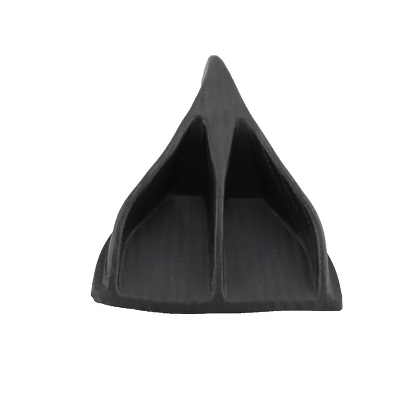 Carbon Fiber Universal Shark Fin 10Pcs/Set Kit Car Roof Wing Windshield Vortex Generator Spoiler For Windscreen