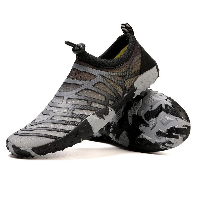 Summer Unisex Water Shoes Slip On Quick Drying Beach Swimming Shoes Wading Finger Fishing Shoes