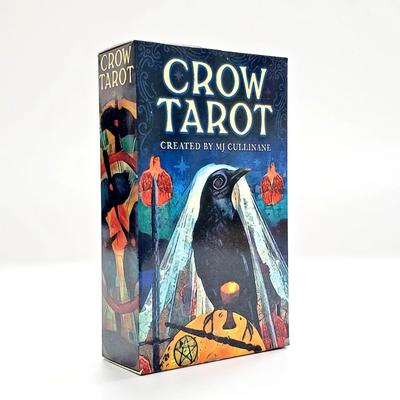 Crow Tarot Cardsn Deck English Version Divinatio Fate Oracle Card Board Game for Adult