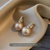 Shi Jia Mantou Lux Pearl Earrings 925 Silver Studs for Women 2024