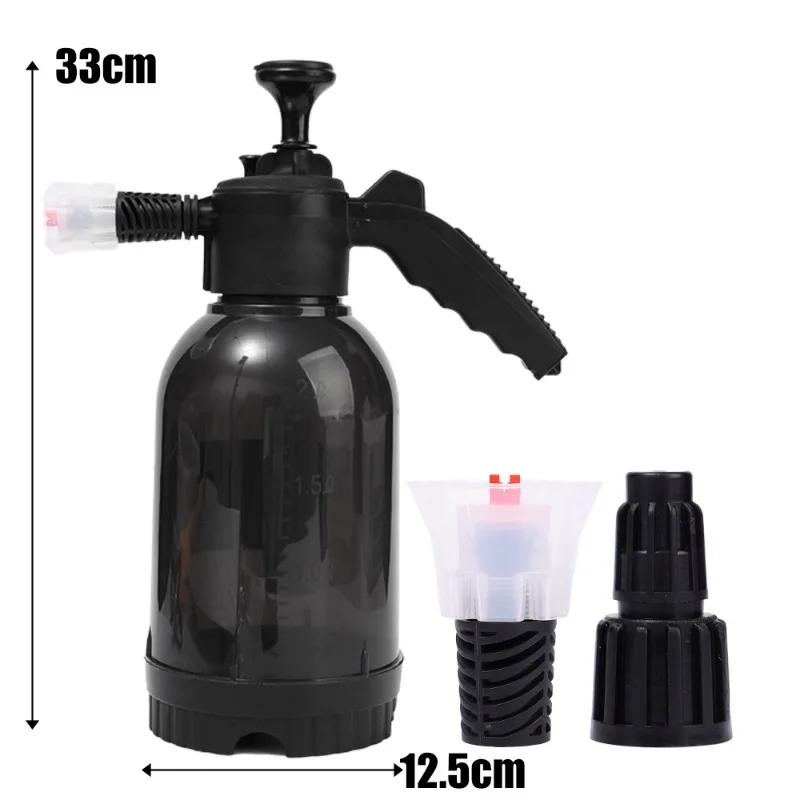 2L Handpumpen-Schaumsprüher, pneumatischer Waschschaum, Schneeschaum, Hochdruck-Autowasch-Sprühflasche für die Autohausreinigung