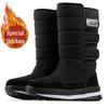 Qiaomeiren Women's High-Top Winter Snow Boots