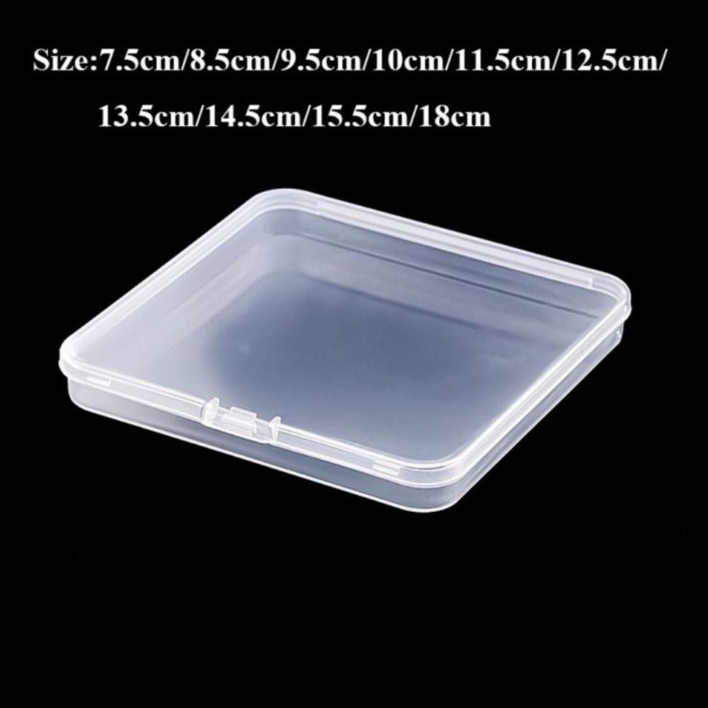 Transparent Transparent Storage Box Plastic Sundries Organizer  Packing Boxes