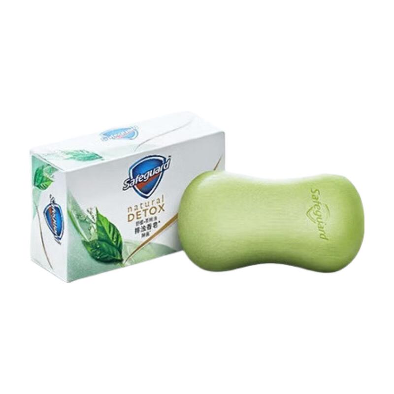 Safeguard Soothing Tea Tree Oil Detox Bar Soap