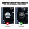 2/4pcs Silicone Car Door Lock Buckle Protector Cover For Nismo Juke Note Versa Almera X-Trail Xterra Qashqai Accessories