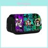 One Piece Large Capacity Double Layer Stationery Bag With Durable Nylon Material