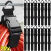 10Pcs Adjustable Cord Organizer Heavy Duty Cable Management Straps  Outdoor Wiring