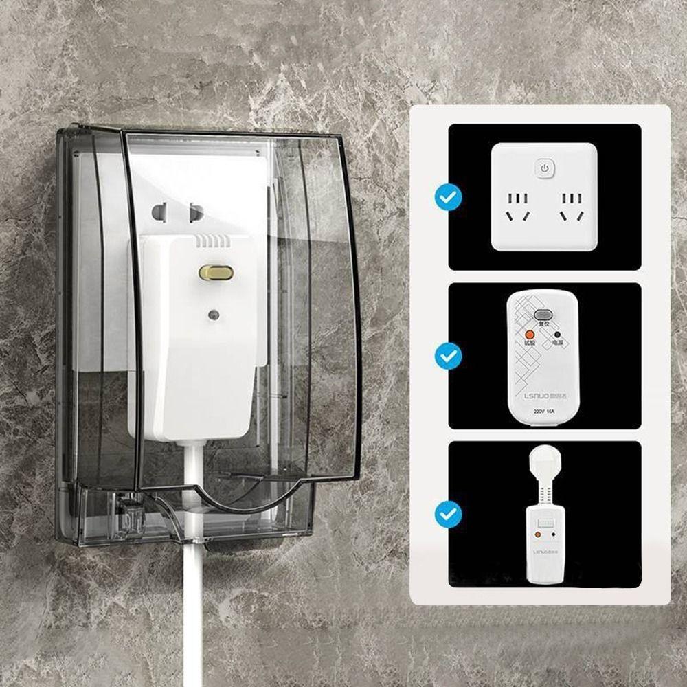 Capac Protector Comutator Impermeabil Protector Transparent pentru Priză Capac pentru Fișă Electrică pentru Casă