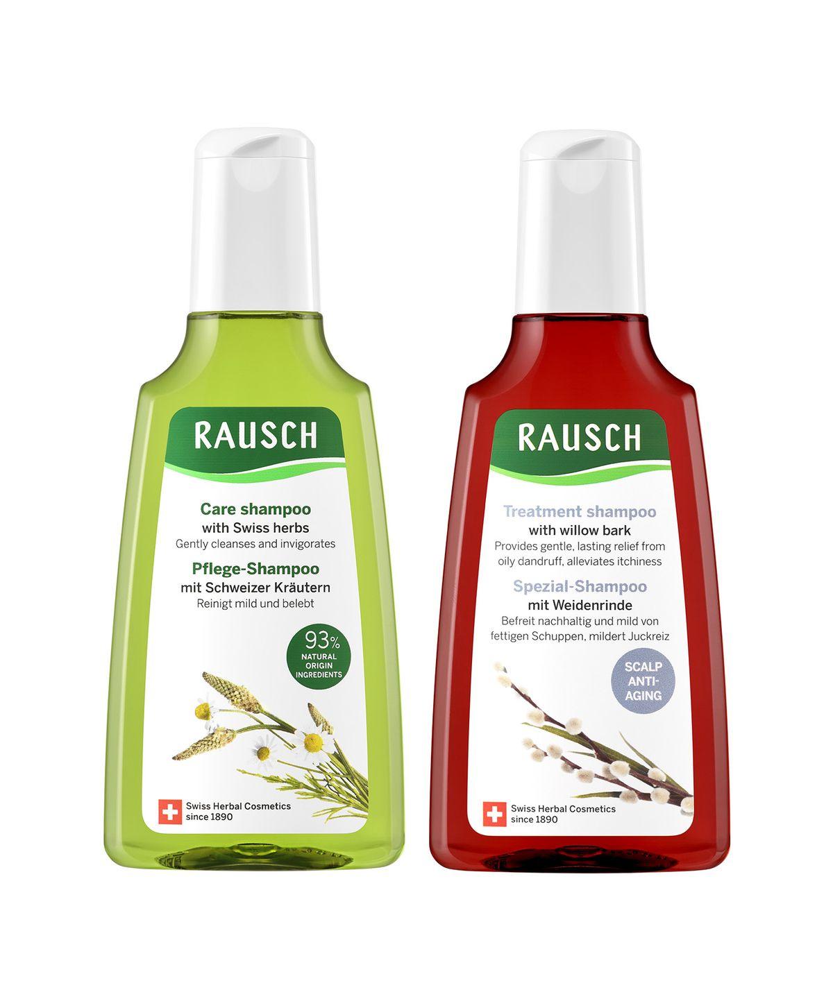 Swiss Herbal Shampoo 200ml + Willow Bark Shampoo 200ml