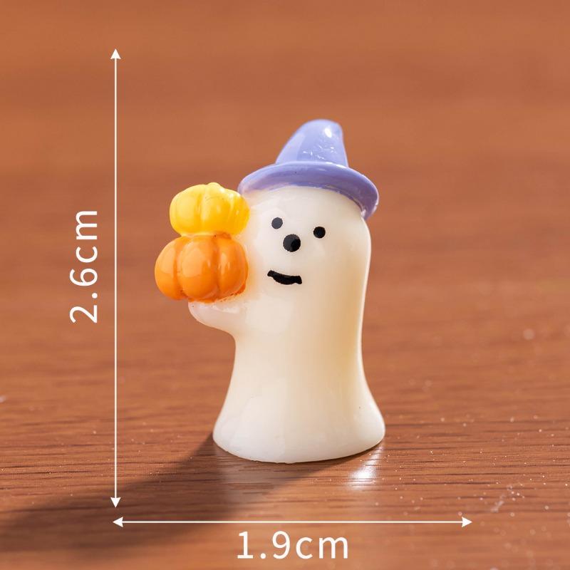 Micro Landscape Halloween Vampire Pumpkin Ghost Resurrection Ghost Festival Horror Resin Ornament Home Tabletop Ornament