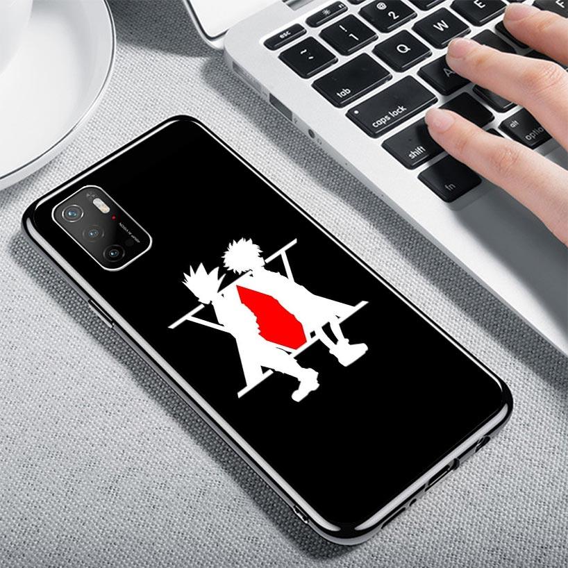 Black White HXH X Hunter Case Phone Cover for Xiaomi Poco X3 Nfc X5 X6 X7 X4 Gt F7 Ultra F6 F5 Pro F4 F3 M5S M4 M6 M3 Trend Fund