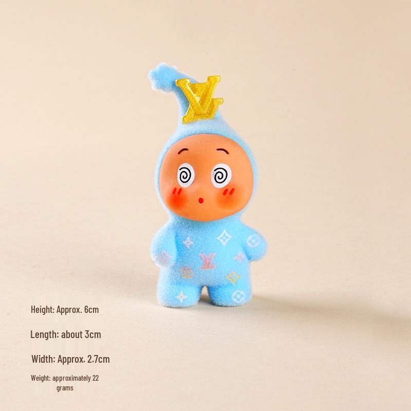 2025 Double Pop Resin Trendy Figurines - Large Star Man Desktop Ornaments