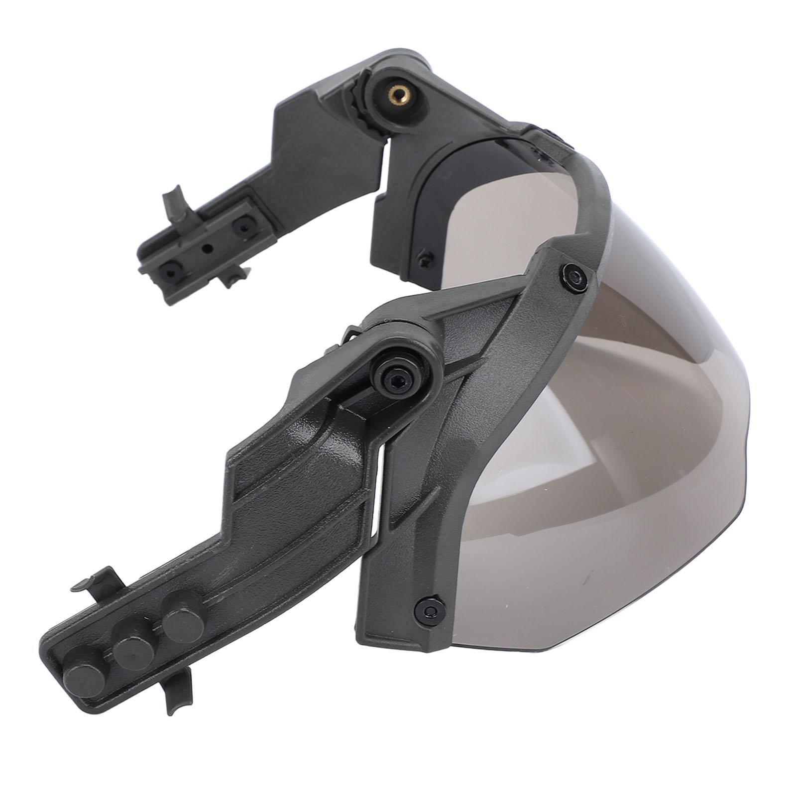 

Motorcycle Helmets Shield PC Adjustable Retro Easy to Install Flip Up Down Visor for Open Face Half