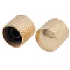 Musiclily 6mm Metal Guitar Dome Knobs for Telecaster Electric Precision Gold Guitars/PB Bass, (4 pieces)