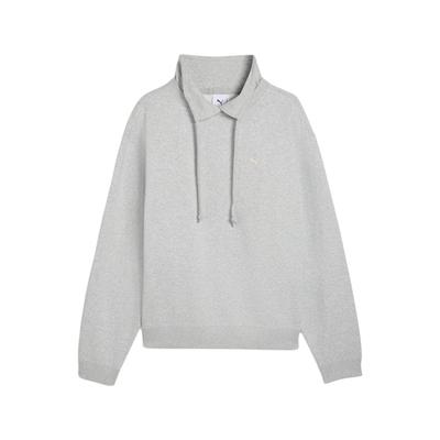 Puma Select Essentials Warm Pullover Loose Stand Collar Long Sleeve Sweatshirt Men Sweatshirt 634734-04