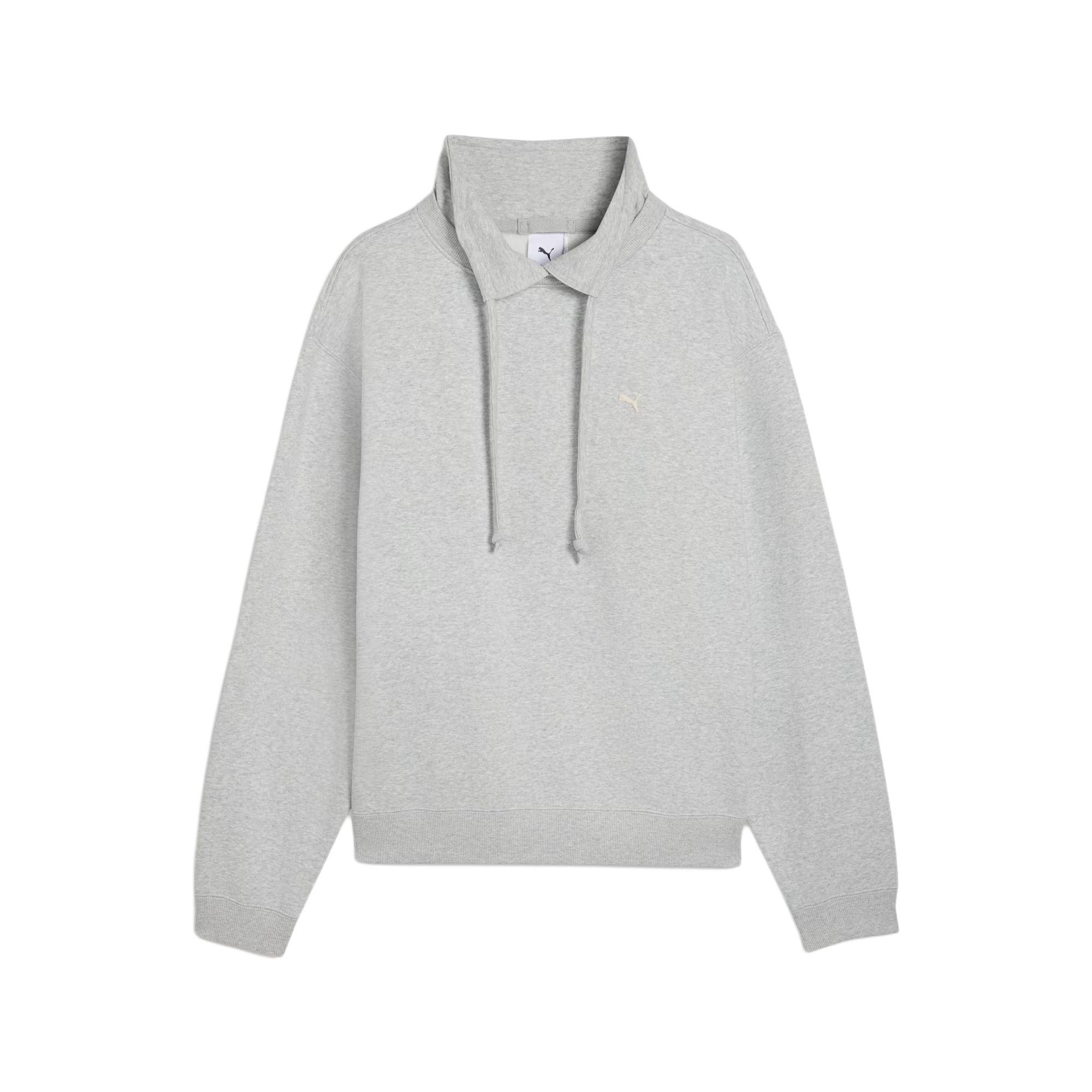 

Puma Select Essentials Warm Pullover Loose Stand Collar Long Sleeve Sweatshirt Men sweatshirt 634734-04 M