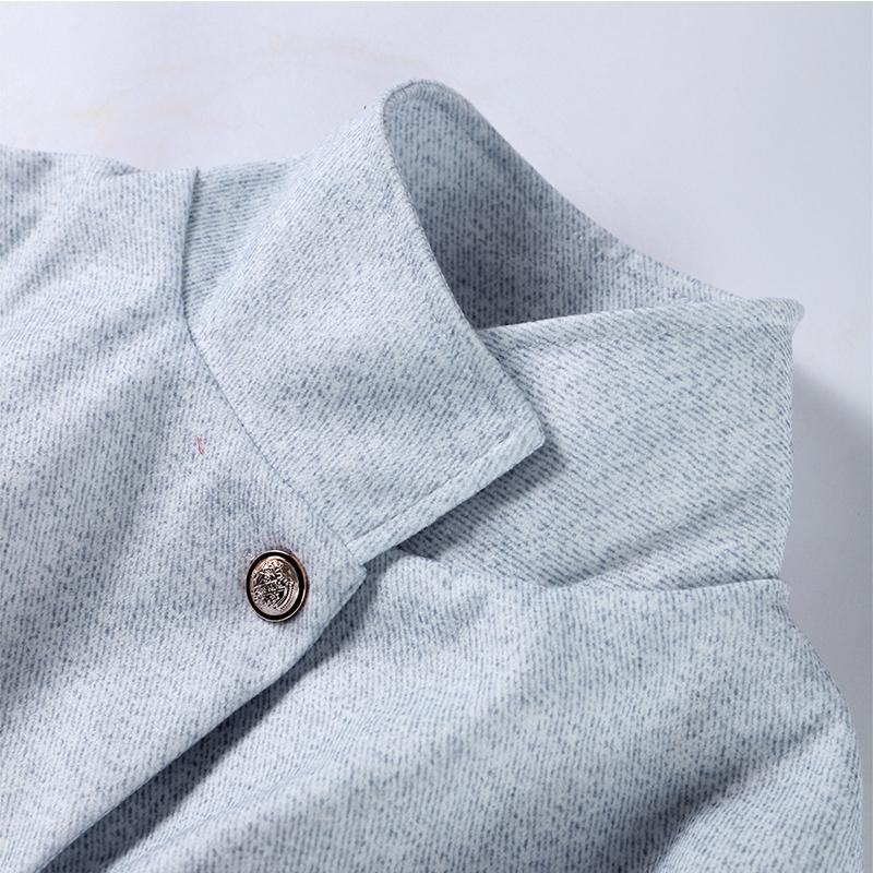 Capa de Mujer Monopecho Manga Murciélago Fina Abrigos Nuevos Casual Holgada Dama de Oficina Chaqueta Chic Elegante Otoño Sólido Chaquetas Moda