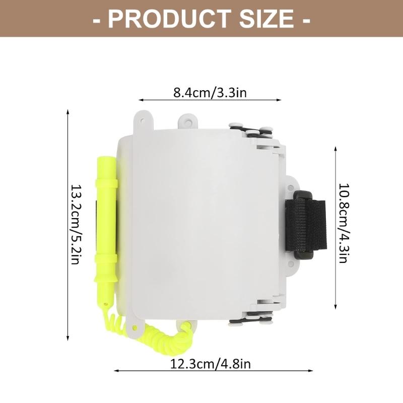 Diving Writing Slates Reusable Waterproofed Scubas Diving Gear Writing Slates Communication Board With Pencil