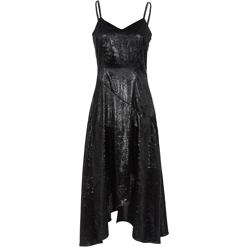 

VEROMODA Spring 25 Glossy Irregular Hem Slip Dress L