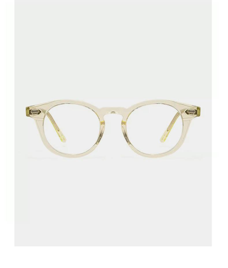 Milan A Retro Tortoiseshell Acetate Eyeglass Frames for Men and Women