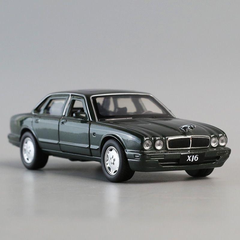 1:36 Jaguar XJ6 Sport Car Alloy Miniature Car Diecast Metal Scale Car Model Static Collection Children Birthday Toy Vehicle Gift