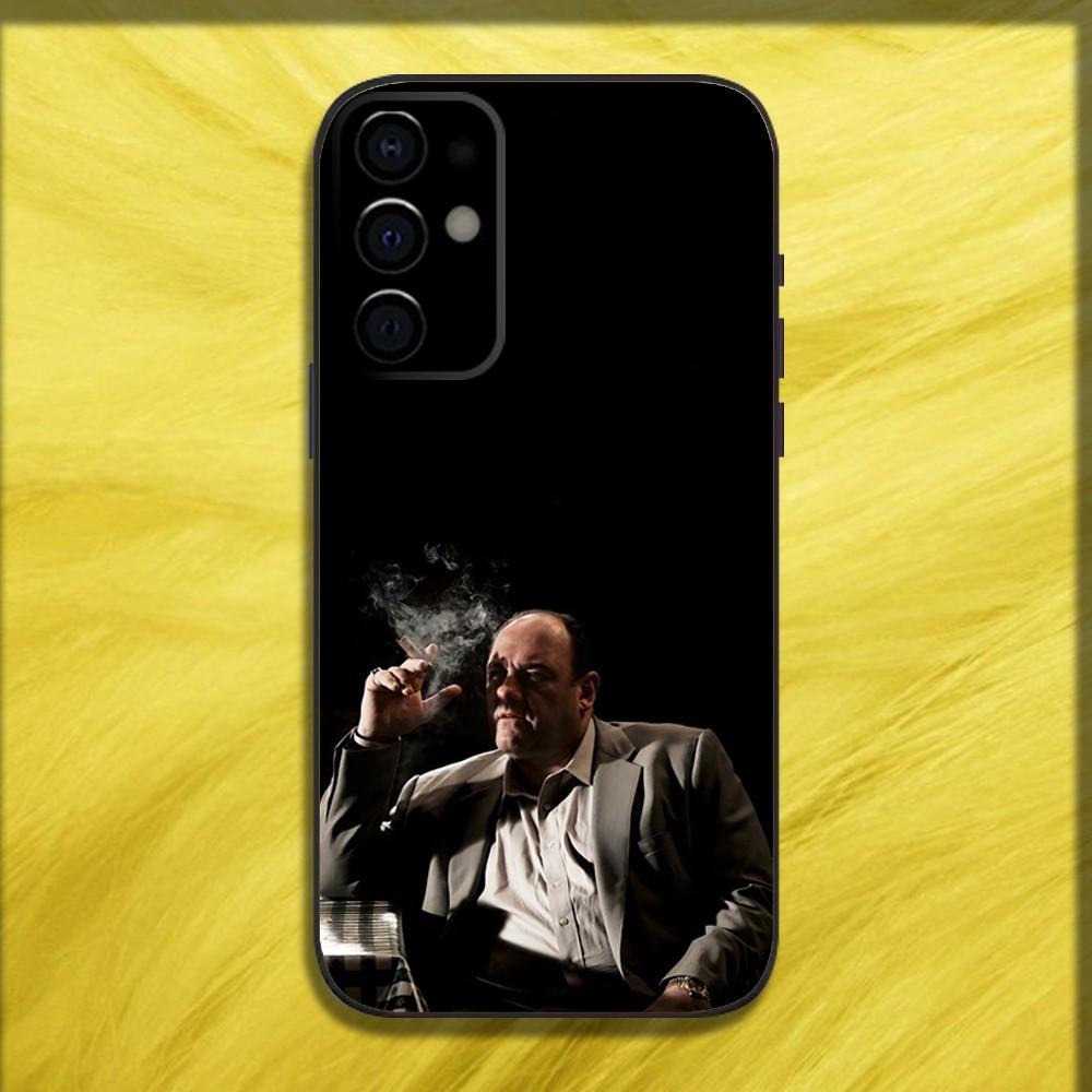 The S-Sopranos TV Phone Case For Samsung S24,S21,S22,S23,S30,Ultra,S20,Plus,Fe,Lite,Note,10,9,5G Black Soft Cover