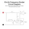 Pa-2A 450W 2 Way Audio Speaker Frequency Divider Tweeter Bass Crossover Filter Speaker Amplifier Home Sound Theater Tool