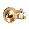 Ohamtes 4Pcs Ordinary Brass Ball Valve G 1/4" Male Thread x 10mm Pagoda Head
