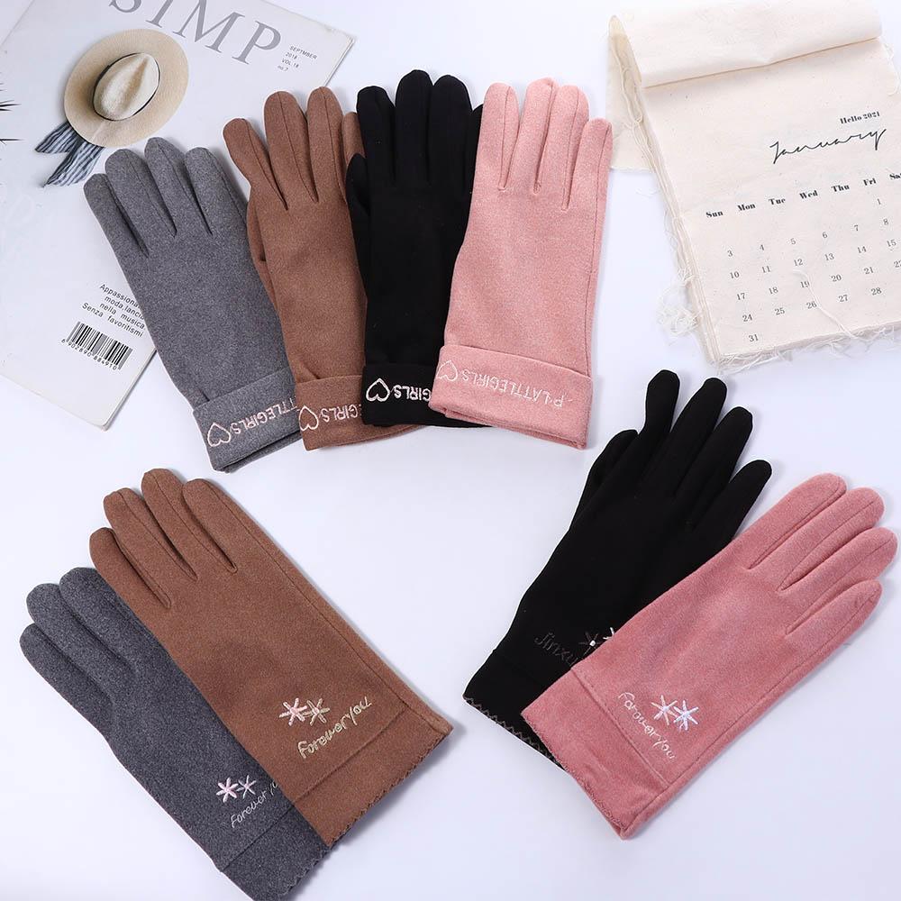 Driving Touchscreen Outdoors Rinding Gloves Warmer Mittens  Gloves Women Gloves
