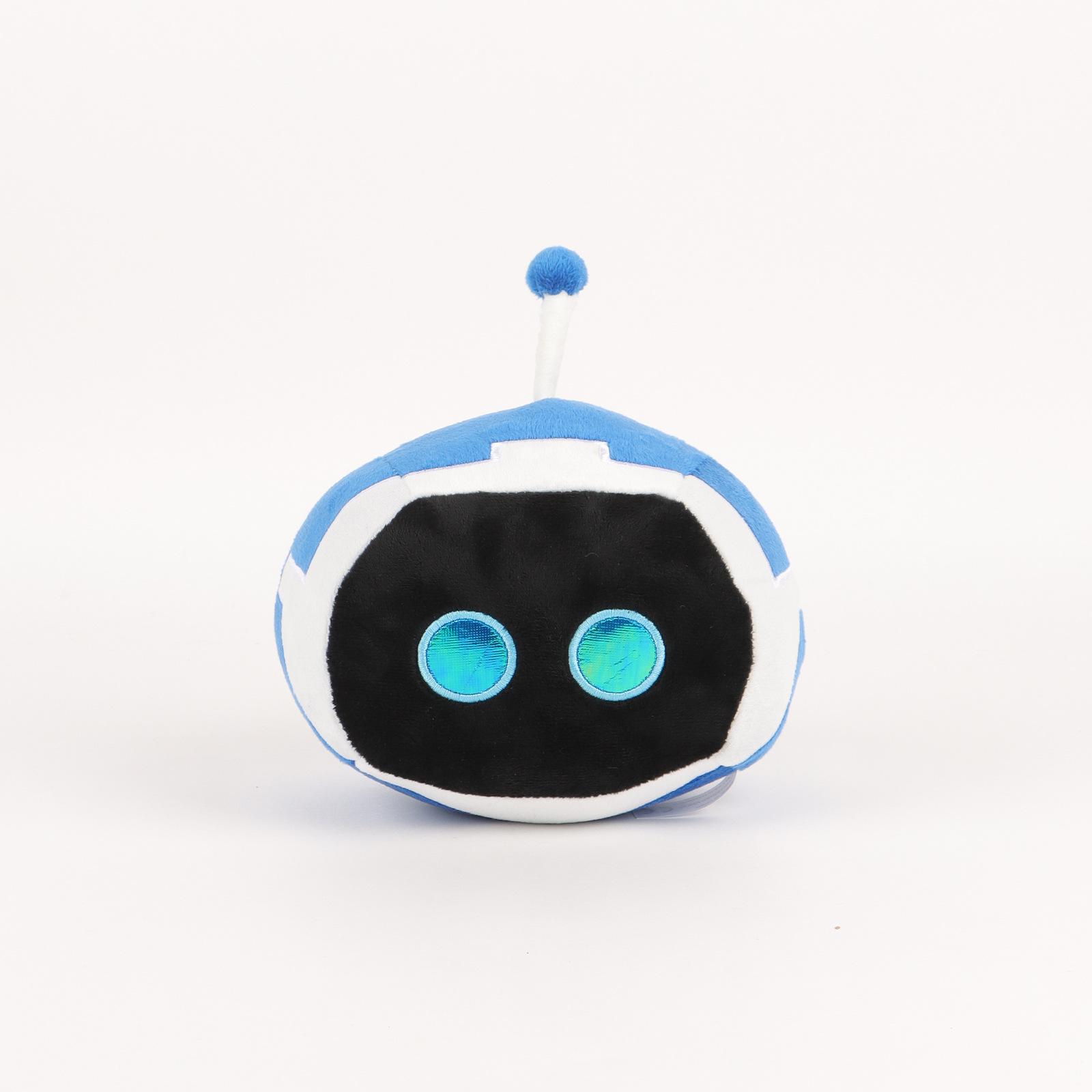 

New Cute Astro Robot Plush Toy Blue and White Bot Character with Antenna Soft Stuffed Plush Doll Birthday Christmas Gift for Boys Girls Game Lovers 20cm-37cm