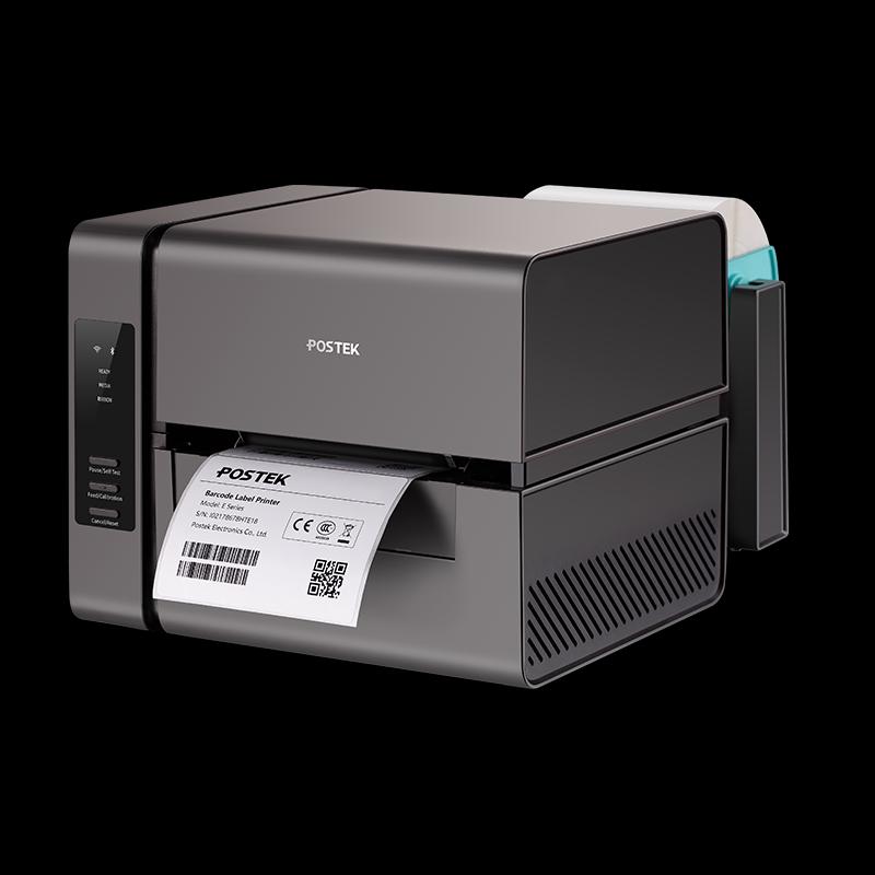 POSTEK E200i Desktop Wireless Barcode Label Printer CN plug (adapter included)