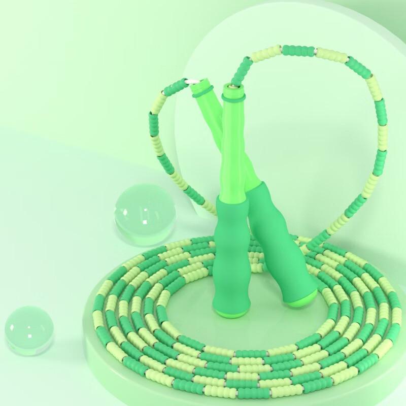 TLXT Adjustable Bamboo Joint Skipping Rope
