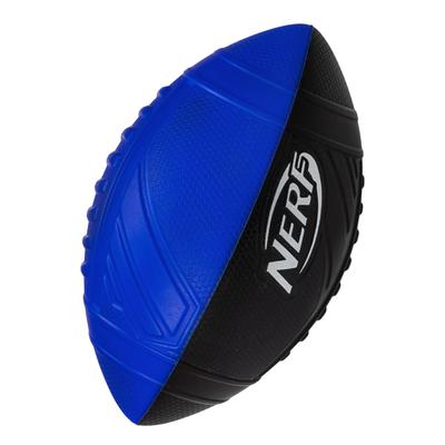 NERF Pro Grip Football - Klassischer Schaumstoffball - Leicht zu fangen und zu werfen - Ideal für drinnen und draußen - Blau