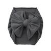 Baby Hair Accessories Nylon Big Bow Children'S Headband Super Soft Wide Headband Baby Stockings Headband