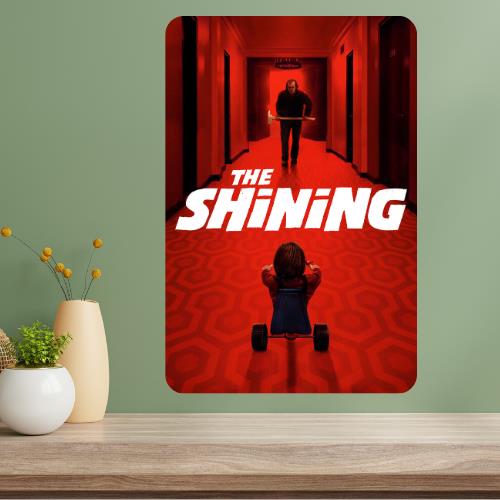 The Shining Classic Movie Metal Poster Sign 20x30cm（7.8x11.8inch）