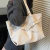 Winter Retro Bag Women's 2025 New Large-capacity Fashionable Versatile Shoulder Bag Simple Commuter Tote Bag