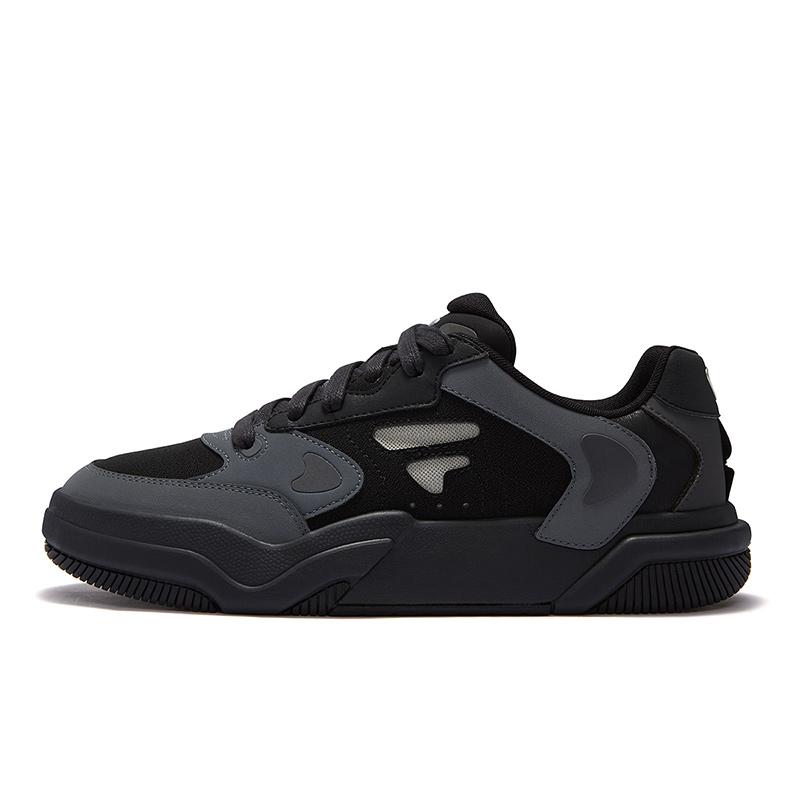 FILA Fusion Grind Skate Shoes Men Sneakers Black Gray T12M442309FTC