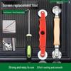 DIY Screen Window Roller Tool for Sealing Strip Installation