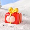 Snowman Decoration Handcrafted Resin Ornament Christmas Figurine High-Quality Micro Landscape Accessory For Gift Box Home Decor