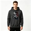 Men Anime Print Pullover Hoodie Casual Long Sleeve Streetwear Hooded Sweatshirt for Daily Wear