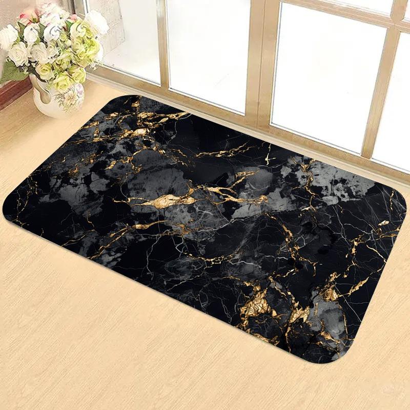 Printed Rug Doormat for Bedrooms Front Door Non-slip Stain-resistant Suitable for Various Home Settings