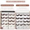 RED SIREN Brown Fluffy Mink Lashes 2026 New Design Luxurious Soft Natural Strip Lashes Cosplay Mink False Eyelashes Supplies