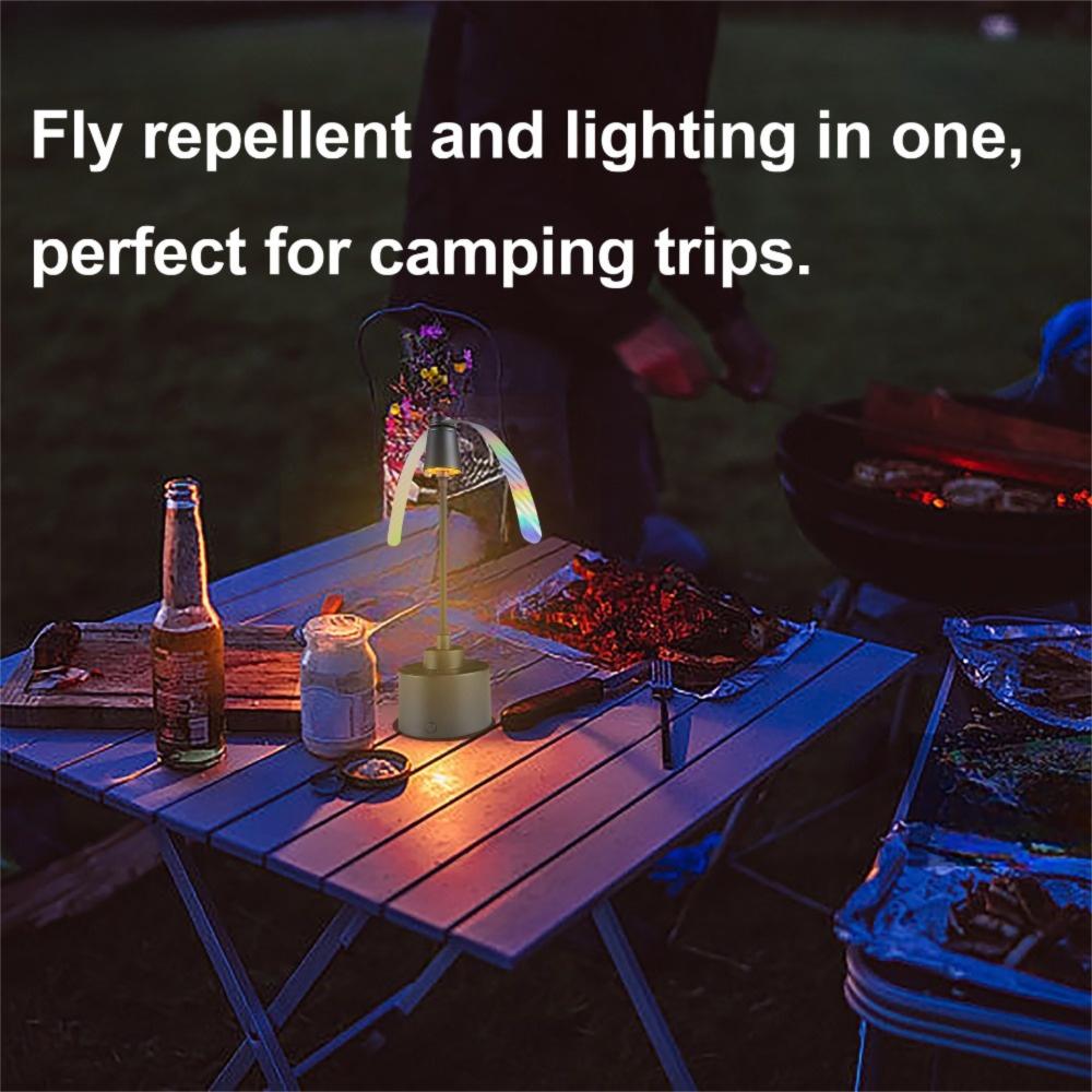 Automatic Dining Table Fly Fans Keep Flies Away Food Fans Indoor Outdoor Picnic Party Supplies